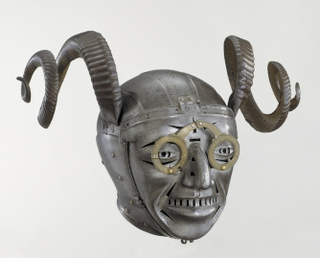 Illustration for article titled The Weirdest and Fiercest Helmets from the Age of Armored Combat